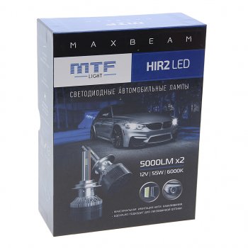 6 899 р. Лампа светодиодная 12V HIR2 PX22d (2шт.) MTF MTF mbh2k6  с доставкой в г. Майкоп. Увеличить фотографию 4