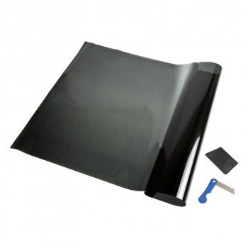 268 р. Пленка тонировочная 6% 0.5х3м Super Dark Black (блокировка УФ-95% ИК-13%) MEGAPOWER MEGAPOWER-AUTOMOTIVE m-bk-051  с доставкой в г. Майкоп. Увеличить фотографию 1