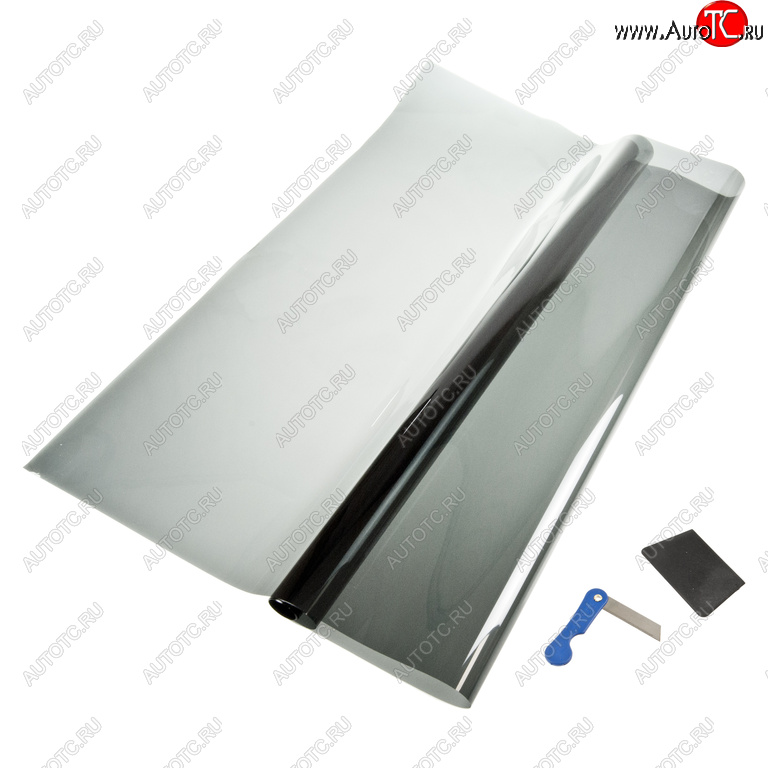 419 р. Пленка тонировочная 37% 0.75х3м Light Black (блокировка УФ-70% ИК-13%) MEGAPOWER MEGAPOWER-AUTOMOTIVE m-bk-352  с доставкой в г. Майкоп