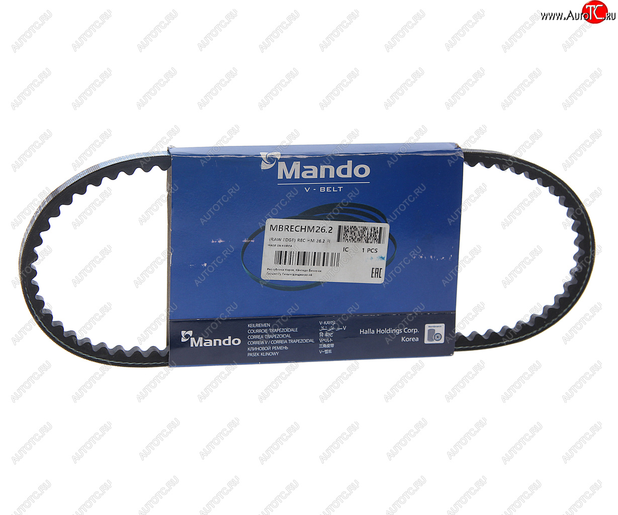 236 р. Ремень приводной клиновой 10х665 DAEWOO Matiz (98-) MANDO MANDO mbrechm26.2  с доставкой в г. Майкоп