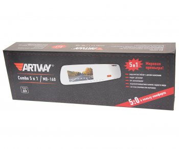 14 799 р. Видеорегистратор с радар-детектором в зеркале GPS ARTWAY ARTWAY md-160  с доставкой в г. Майкоп. Увеличить фотографию 5