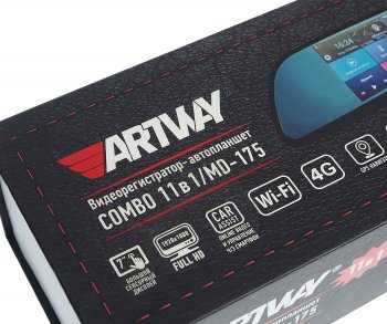 19 999 р. Видеорегистратор с радар-детектором в зеркале GPS ARTWAY ARTWAY md-175  с доставкой в г. Майкоп. Увеличить фотографию 9