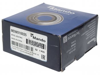 3 699 р. Подшипник ступицы HYUNDAI Creta (16-),Santa Fe (00-),Tucson (04-) KIA Sportage (04-) передней MANDO MANDO mdw010025  с доставкой в г. Майкоп. Увеличить фотографию 2
