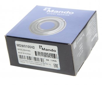 2 989 р. Подшипник ступицы NISSAN Almera Tino,Primer (P11,P12),X-Trail (T30) передней MANDO MANDO mdw010042  с доставкой в г. Майкоп. Увеличить фотографию 2