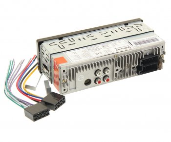 2 499 р. Магнитола автомобильная 1DIN 24V SWAT SWAT mex-1124ubw 24v  с доставкой в г. Майкоп. Увеличить фотографию 3