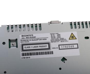 14 599 р. Магнитола автомобильная 1DIN SONY SONY mex-n4300bt  с доставкой в г. Майкоп. Увеличить фотографию 4