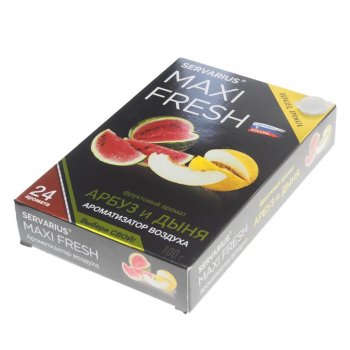182 р. Ароматизатор под сиденье гелевый (арбуз и дыня) 100г NATURAL SCENT MAXI FRESH mf-102  с доставкой в г. Майкоп. Увеличить фотографию 1