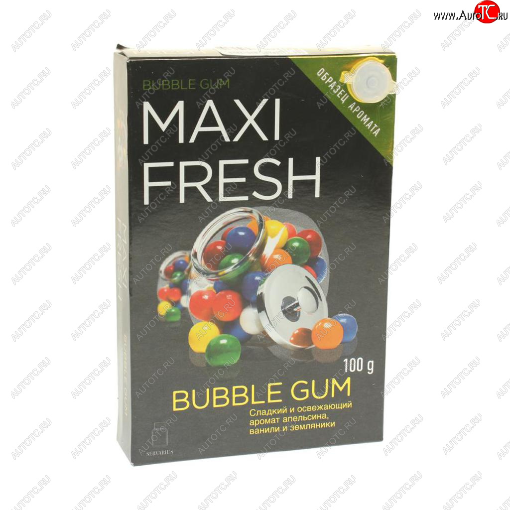 182 р. Ароматизатор под сиденье гелевый (bubble gum) 100г NATURAL SCENT MAXI FRESH mf-114  с доставкой в г. Майкоп