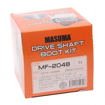 469 р. Пыльник ШРУСа DAIHATSU MITSUBISHI SUBARU наружного MASUMA MASUMA mf-2048 MASUMA mf-2048  с доставкой в г. Майкоп. Увеличить фотографию 2