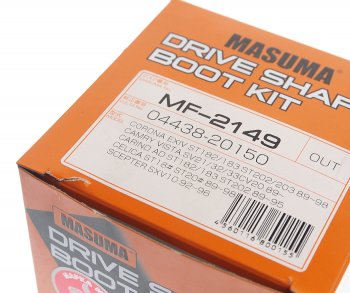 579 р. Пыльник ШРУСа DAEWOO Nexia,Espero наружного MASUMA MASUMA mf2149  с доставкой в г. Майкоп. Увеличить фотографию 3