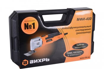 4 399 р. Инструмент универсальный 400Вт 22000кол.мин. (кейс,комплект насадок) ВИХРЬ ВИХРЬ мфи-400  с доставкой в г. Майкоп. Увеличить фотографию 18