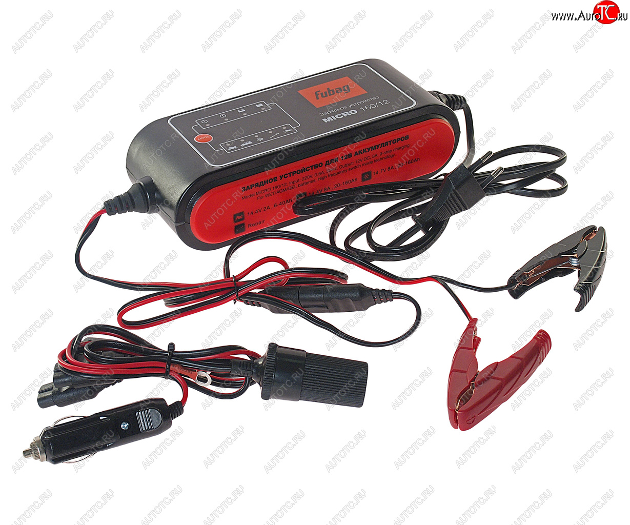 9 999 р. Устройство зарядное 12V 8A 160Ач 220V FUBAG FUBAG micro 16012  с доставкой в г. Майкоп