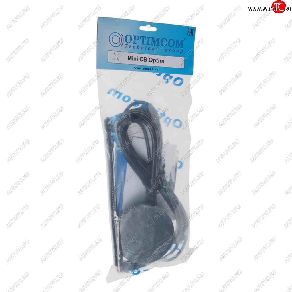 1 569 р. Антенна СВ MINI CB 27МГц,0.26 м,30Вт,1.5дБ,магнит 87мм OPTIM OPTIM mini cb  с доставкой в г. Майкоп