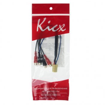 379 р. Адаптер RCA KICX KICX mini iso lf-4rcarem  с доставкой в г. Майкоп. Увеличить фотографию 1