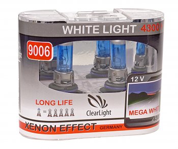 689 р. Лампа 12V HB4 51W P22d бокс (2шт.) White Light CLEARLIGHT CLEARLIGHT ml9006wl  с доставкой в г. Майкоп. Увеличить фотографию 1