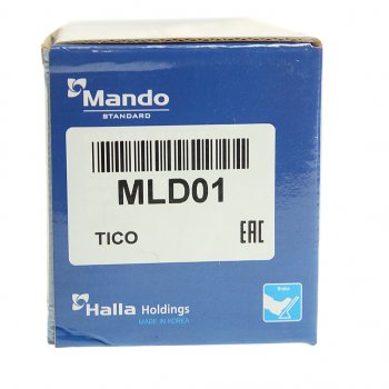 1 339 р. Колодки тормозные DAEWOO Matiz (98-) CHEVROLET Spark (05-) задние барабанные (4шт.) MANDO MANDO mld01  с доставкой в г. Майкоп. Увеличить фотографию 4