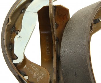 1 459 р. Колодки тормозные задние барабанные (4шт.) MANDO Daewoo Nexia дорестайлинг (1995-2008)  с доставкой в г. Майкоп. Увеличить фотографию 2