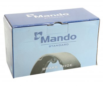 1 459 р. Колодки тормозные задние барабанные (4шт.) MANDO Daewoo Nexia дорестайлинг (1995-2008)  с доставкой в г. Майкоп. Увеличить фотографию 3