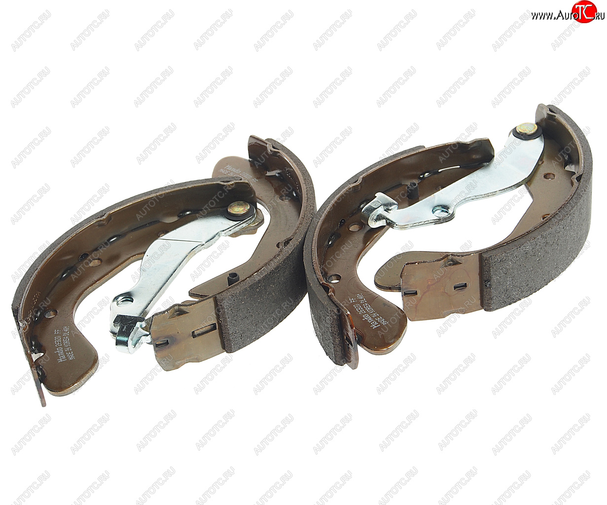 1 399 р. Колодки тормозные CHEVROLET Aveo (03-) задние барабанные (4шт.) MANDO MANDO mld07  с доставкой в г. Майкоп