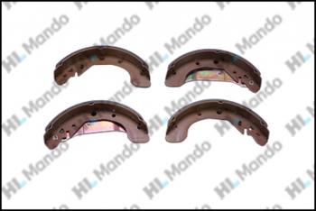 2 189 р. Колодки тормозные CHEVROLET Rezzo задние барабанные (4шт.) MANDO MANDO mld08  с доставкой в г. Майкоп. Увеличить фотографию 2