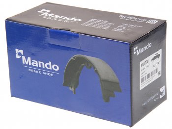 1 279 р. Колодки тормозные DAEWOO Nexia,Espero,Lanos,Nubira (88-) задние барабанные (4шт.) MANDO MANDO mld09 MANDO mld09  с доставкой в г. Майкоп. Увеличить фотографию 2