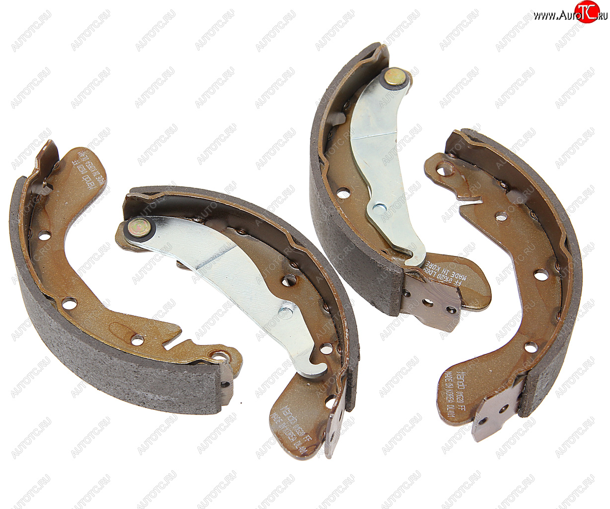 1 279 р. Колодки тормозные DAEWOO Nexia,Espero,Lanos,Nubira (88-) задние барабанные (4шт.) MANDO MANDO mld09 MANDO mld09  с доставкой в г. Майкоп