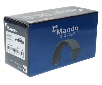 1 069 р. Колодки тормозные HYUNDAI Accent (95-) задние барабанные (4шт.) MANDO MANDO mlh02  с доставкой в г. Майкоп. Увеличить фотографию 3
