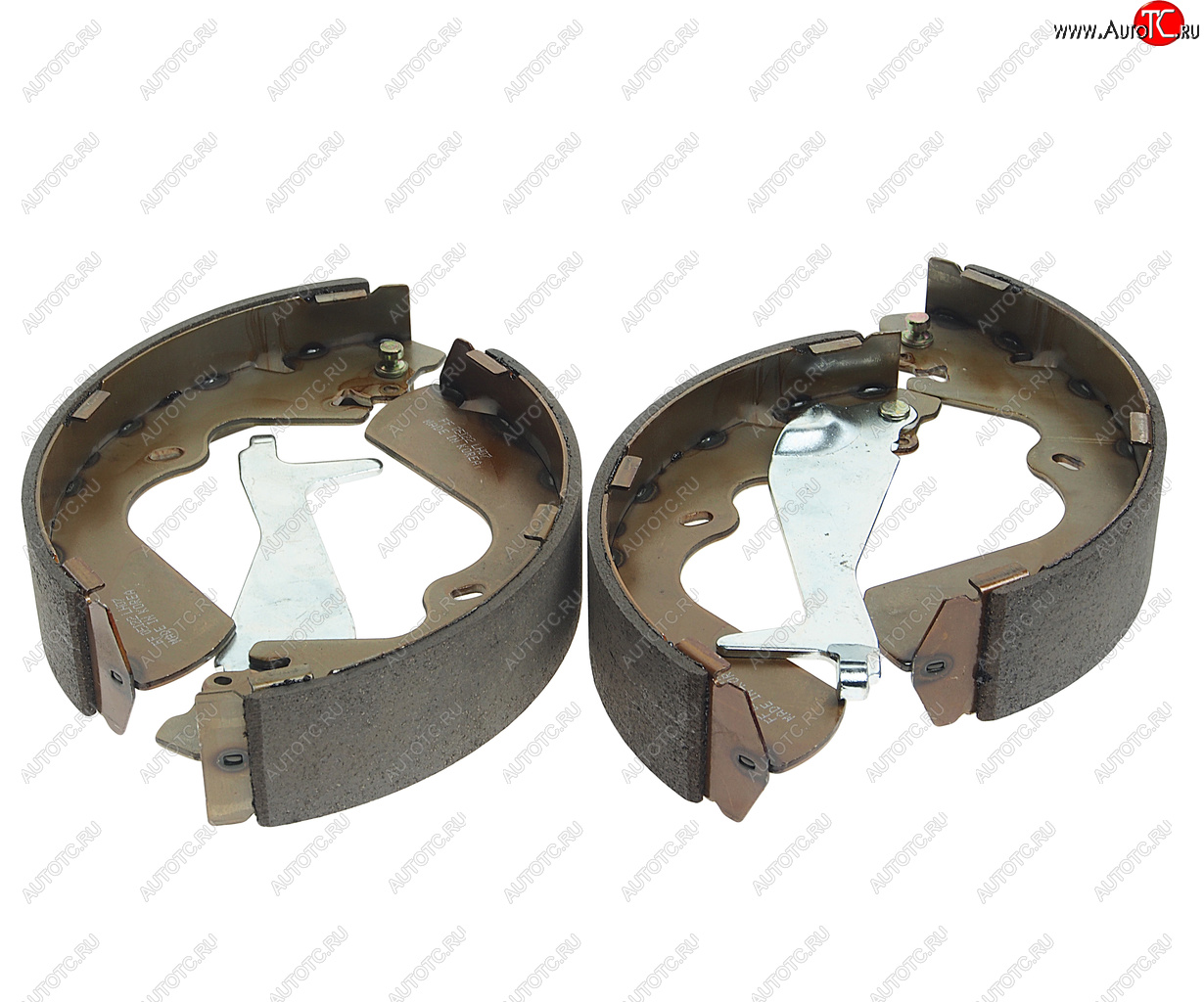 2 199 р. Колодки тормозные задние барабанные (4шт.) MANDO Hyundai Starex/H1 A1 рестайлинг (2004-2007)  с доставкой в г. Майкоп
