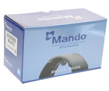2 779 р. Колодки тормозные HYUNDAI Matrix (06-) задние барабанные (4шт.) MANDO MANDO mlh12 MANDO mlh12  с доставкой в г. Майкоп. Увеличить фотографию 3