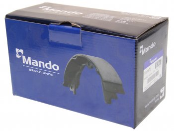 2 199 р. Колодки тормозные HYUNDAI Sonata NF (04-) стояночного тормоза (4шт.) MANDO MANDO mlh23  с доставкой в г. Майкоп. Увеличить фотографию 2