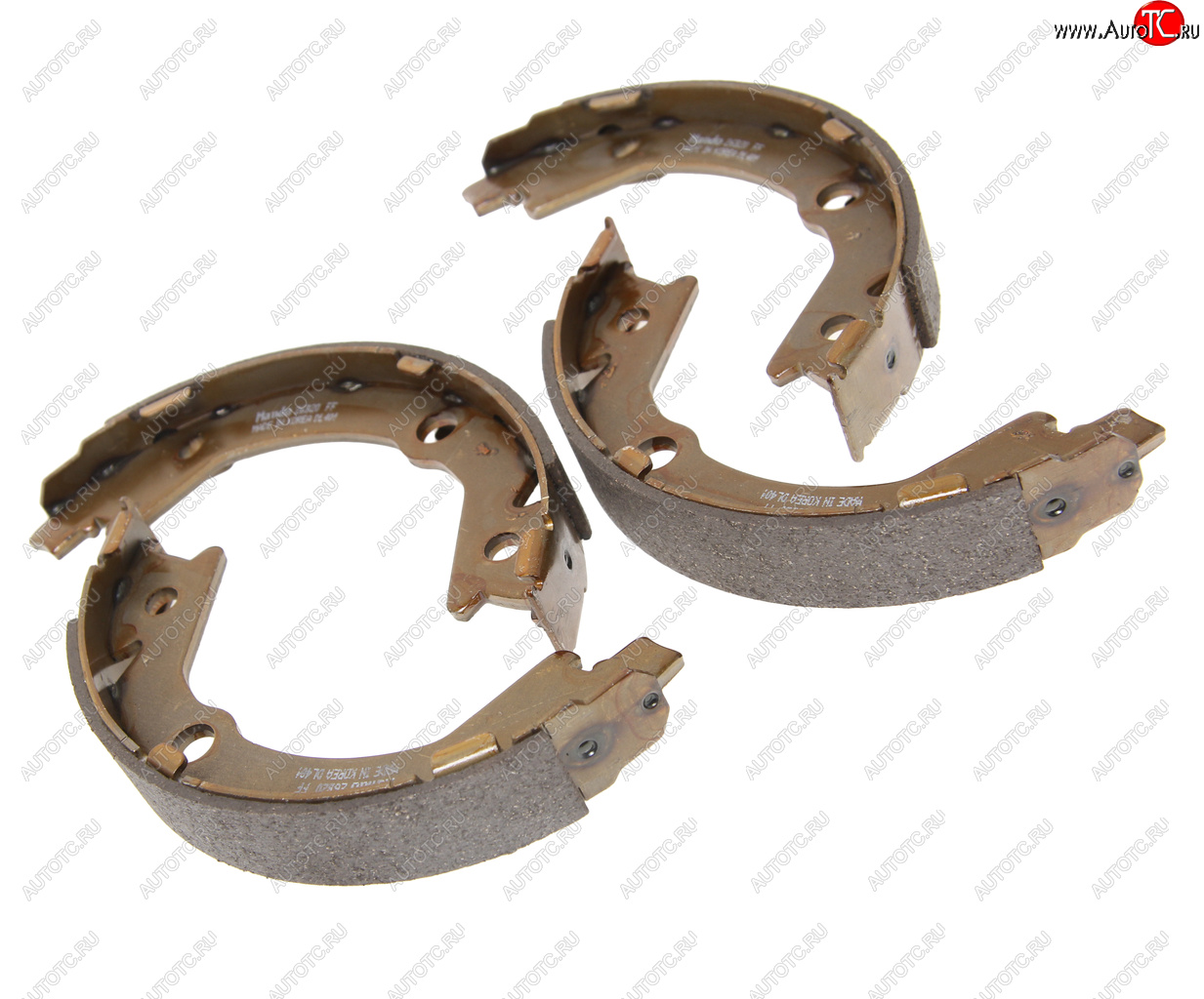 2 199 р. Колодки тормозные HYUNDAI Sonata NF (04-) стояночного тормоза (4шт.) MANDO MANDO mlh23  с доставкой в г. Майкоп