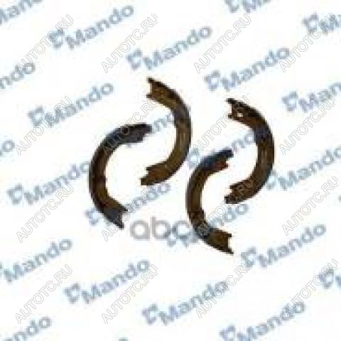 2 389 р. Колодки тормозные задние барабанные (4шт.) MANDO SSANGYONG Rexton Y250 (2006-2012)  с доставкой в г. Майкоп