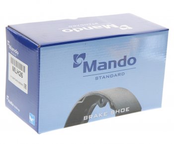 2 179 р. Колодки тормозные HYUNDAI Santa Fe (05-) задние барабанные (4шт.) MANDO MANDO mlh26 MANDO mlh26  с доставкой в г. Майкоп. Увеличить фотографию 3