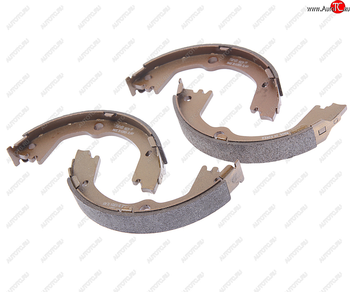 4 399 р. Колодки тормозные HYUNDAI Santa Fe (12-) KIA Sorento (12-) стояночного тормоза (4шт.) MANDO MANDO mlh30  с доставкой в г. Майкоп