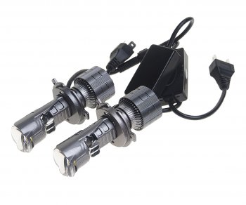 6 449 р. Лампа светодиодная 12V H4 P43t с линзой (2шт.) OPTIMA OPTIMA ml-h4-50 OPTIMA ml-h4-50  с доставкой в г. Майкоп. Увеличить фотографию 1