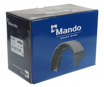 1 369 р. Колодки тормозные задние барабанные (4шт.) MANDO KIA K2500 (2005-2011)  с доставкой в г. Майкоп. Увеличить фотографию 3