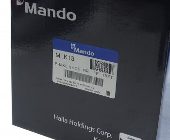 2 179 р. Колодки тормозные KIA Sportage (-03) задние барабанные (4шт.) MANDO MANDO mlk13  с доставкой в г. Майкоп. Увеличить фотографию 3