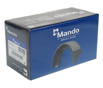 1 649 р. Колодки тормозные KIA Picanto (11-) задние барабанные (4шт.) MANDO MANDO mlk21 MANDO mlk21  с доставкой в г. Майкоп. Увеличить фотографию 3