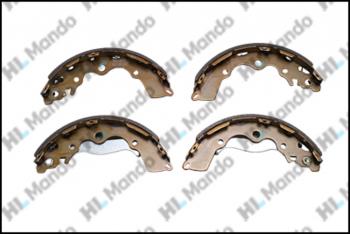 3 499 р. Колодки тормозные KIA Picanto (17-) задние барабанные (4шт.) MANDO MANDO mlk23  с доставкой в г. Майкоп. Увеличить фотографию 1