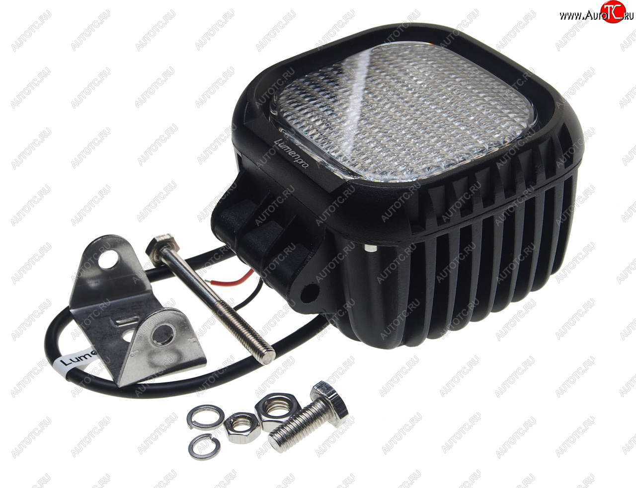 4 649 р. Фара рабочего света 140x125x86мм 48Вт (16 светодиодов) IP68 Pro Flood LUMEN LUMEN mlp-prc48ws2399f  с доставкой в г. Майкоп