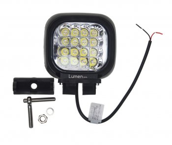 4 649 р. Фара рабочего света 140x125x86мм 48Вт (16 светодиодов) IP68 Pro Spot LUMEN LUMEN mlp-prc48ws2401s  с доставкой в г. Майкоп. Увеличить фотографию 2