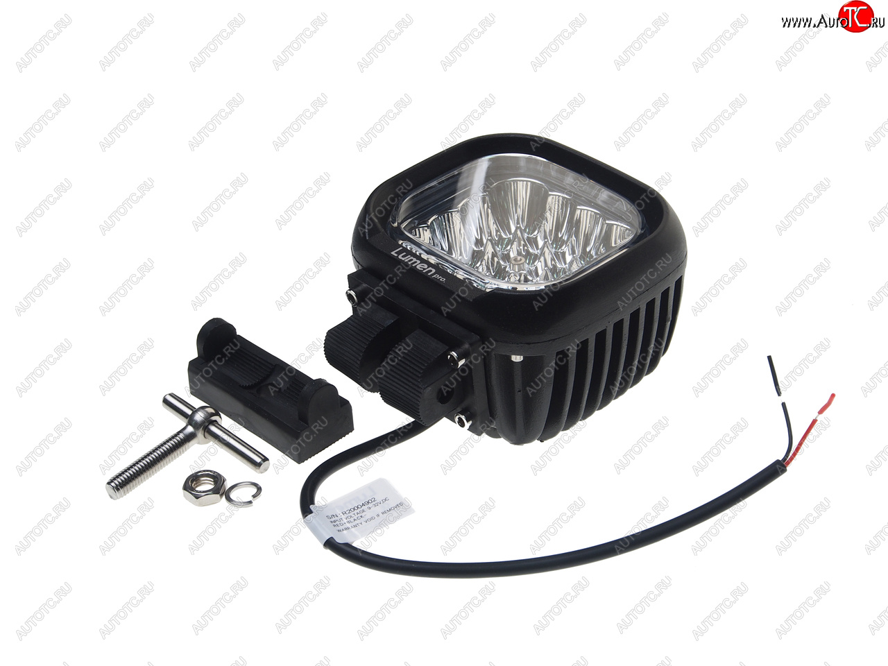 4 649 р. Фара рабочего света 140x125x86мм 48Вт (16 светодиодов) IP68 Pro Spot LUMEN LUMEN mlp-prc48ws2401s  с доставкой в г. Майкоп
