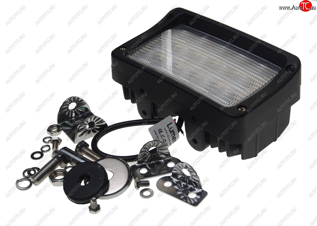 3 889 р. Фара рабочего света 156x65x95мм 45Вт (15 светодиодов) IP68 Pro Flood LUMEN LUMEN mlp-pre45wl3144f  с доставкой в г. Майкоп
