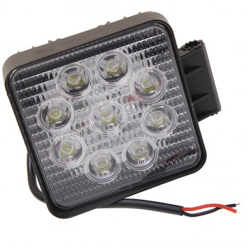 1 369 р. Фара рабочего света 125x110x50мм 27Вт (9 светодиодов) IP68 Standart Flood LUMEN LUMEN mlp-ste27ws1262f  с доставкой в г. Майкоп. Увеличить фотографию 1