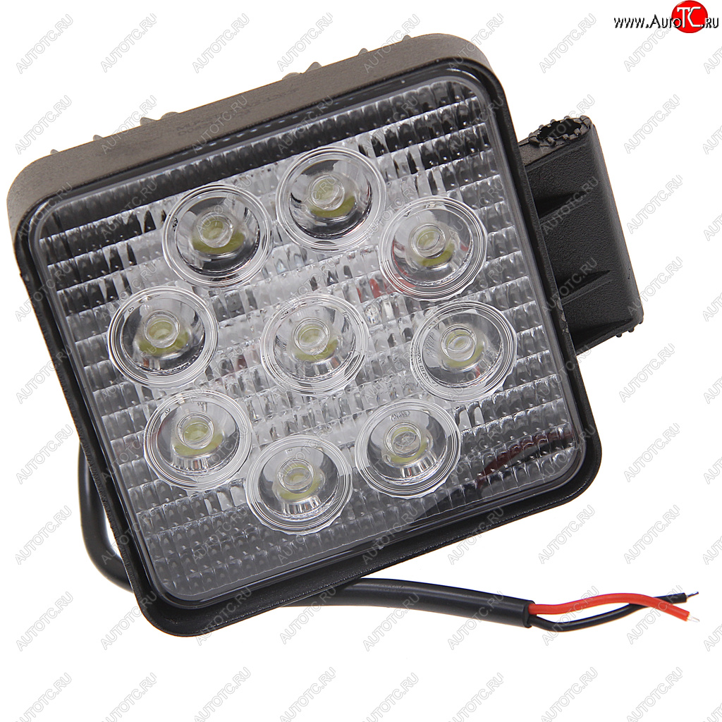 1 369 р. Фара рабочего света 125x110x50мм 27Вт (9 светодиодов) IP68 Standart Flood LUMEN LUMEN mlp-ste27ws1262f  с доставкой в г. Майкоп