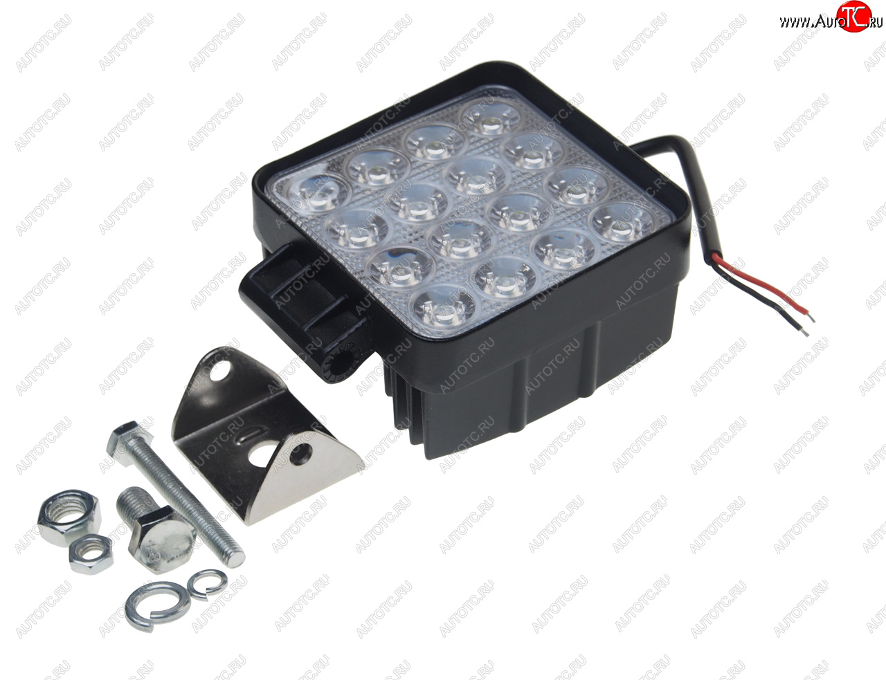 1 739 р. Фара рабочего света 127x110x68мм 48Вт (16 светодиодов) IP68 Standart Flood LUMEN LUMEN mlp-ste48ws1258f  с доставкой в г. Майкоп