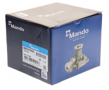 2 199 р. Насос водяной VW Passat,Amarok AUDI A3,A4,A6,Q3,Q5 SKODA Rapid,Superb (1.2/1.6/2.0 TDI) MANDO MANDO mmc010043 MANDO mmc010043  с доставкой в г. Майкоп. Увеличить фотографию 3