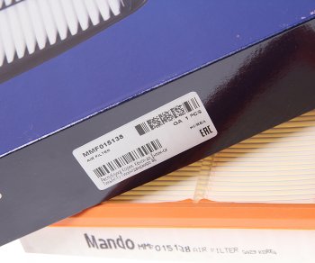 499 р. Фильтр воздушный DAEWOO Nexia,Espero OPEL Kadett E MANDO MANDO mmf015138  с доставкой в г. Майкоп. Увеличить фотографию 2