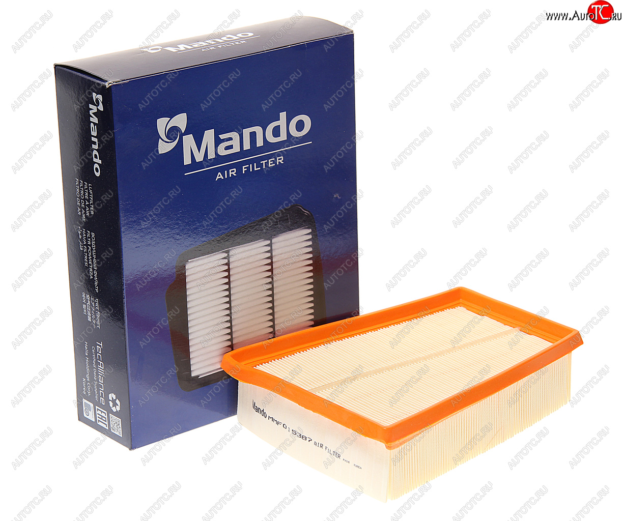 399 р. Фильтр воздушный RENAULT Megane 2 (03-),Scenic 2 (03-),Grand Scenic 2 (04-) MANDO MANDO mmf015387 MANDO mmf015387  с доставкой в г. Майкоп