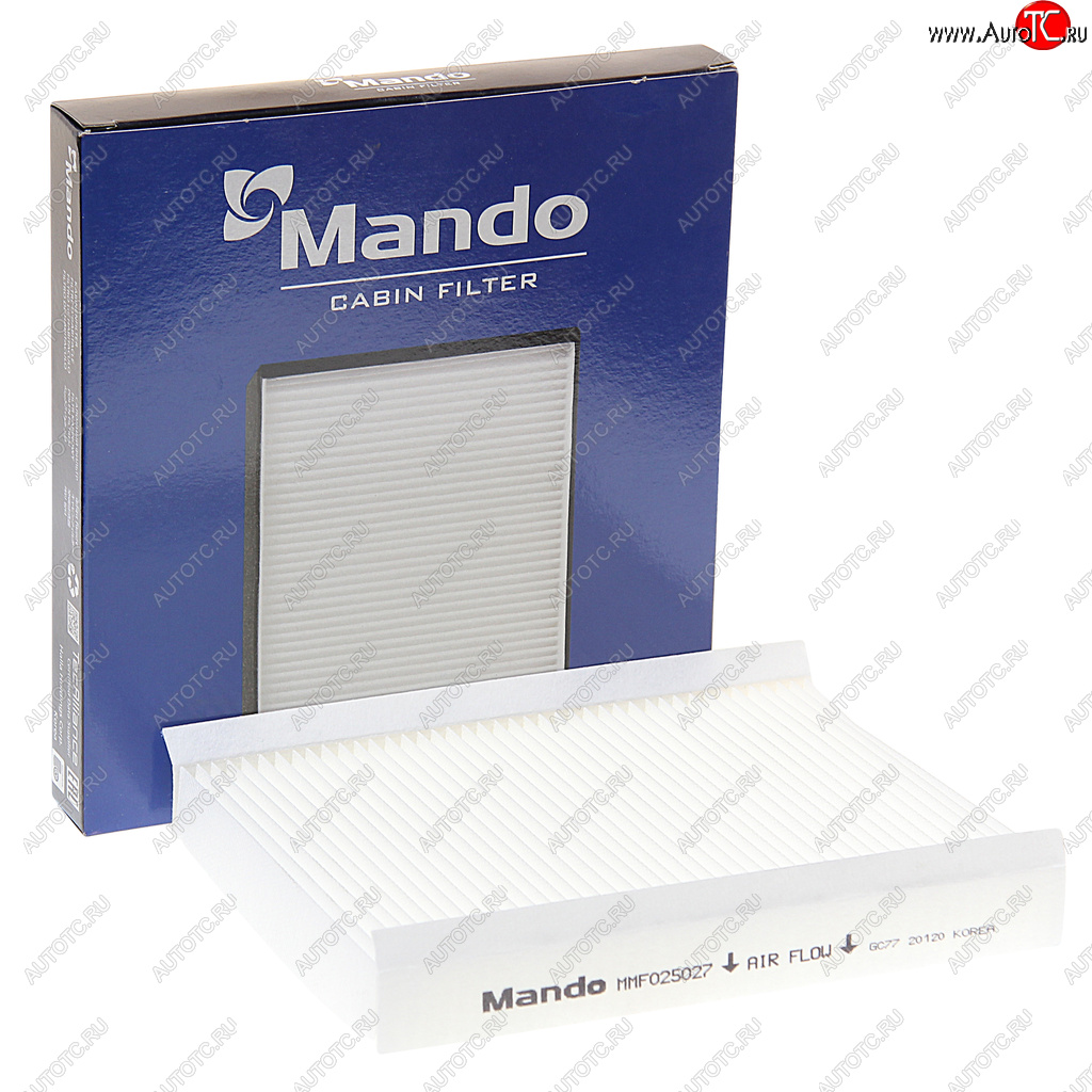 232 р. Фильтр воздушный салона FIAT Doblo (01-) MANDO MANDO mmf025027  с доставкой в г. Майкоп